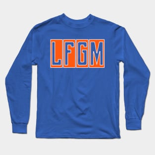 LFGM New York Baseball Block Design Long Sleeve T-Shirt